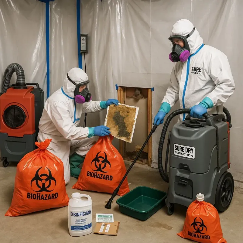 Contaminated Water Handling Protocols process in Sisseton, SD